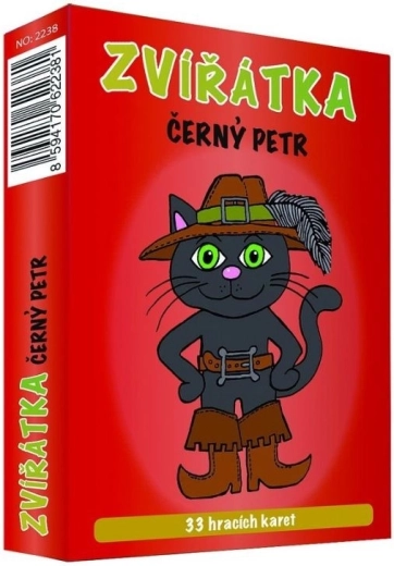 Karty Černý Petr – Zvířátka