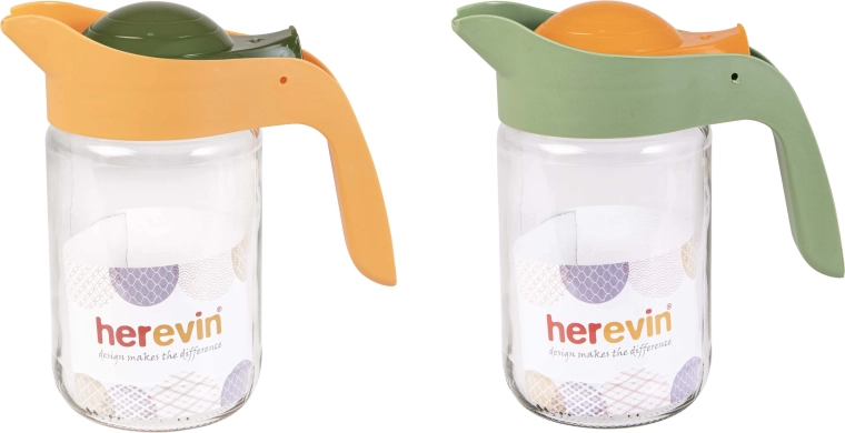 Džbán 660 ml se skleněnou nádobou a plastovým víčkem