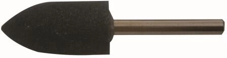 Brusné tělísko ogivální 20 × 40 mm se stopkou 6 mm, zrno 40