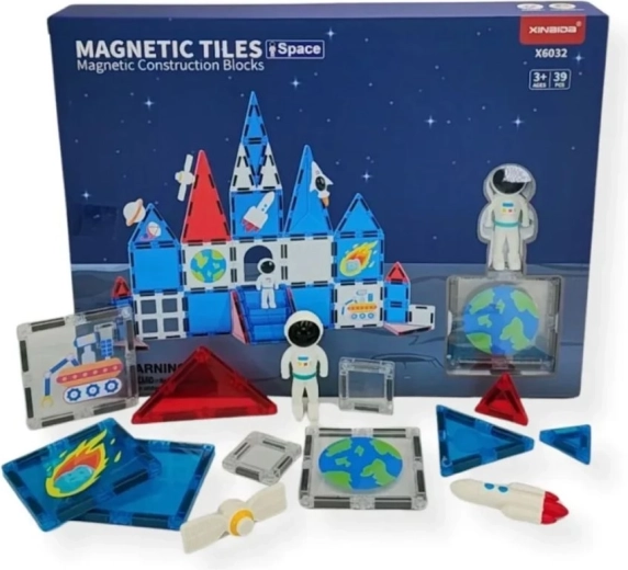 Magnetická stavebnice Xinbida s motivem vesmíru
