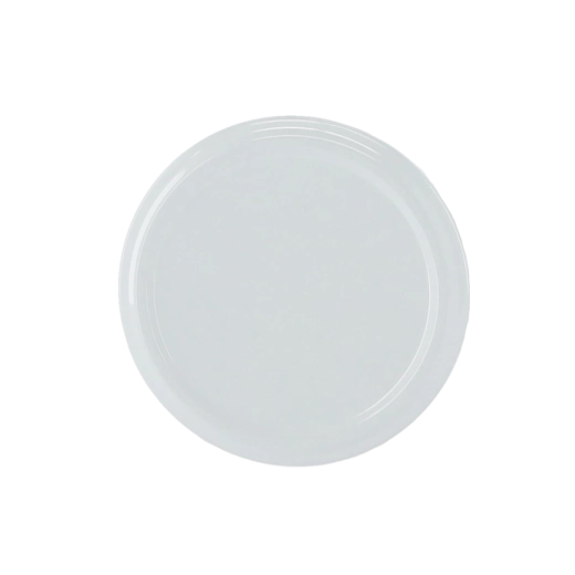 Bílá konzervační víčka 70 mm (10 ks)