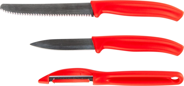 Sada kuchyňských nožů se škrabkou Provence Exclusive, 3 ks