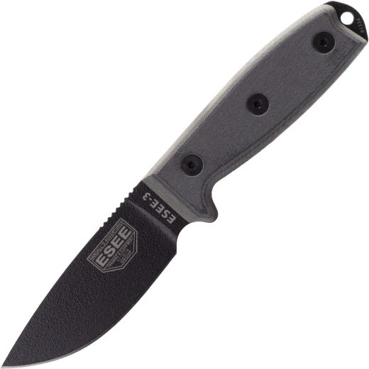 ESEE model 3 všestranný outdoorový nůž s pouzdrem kydex coyote