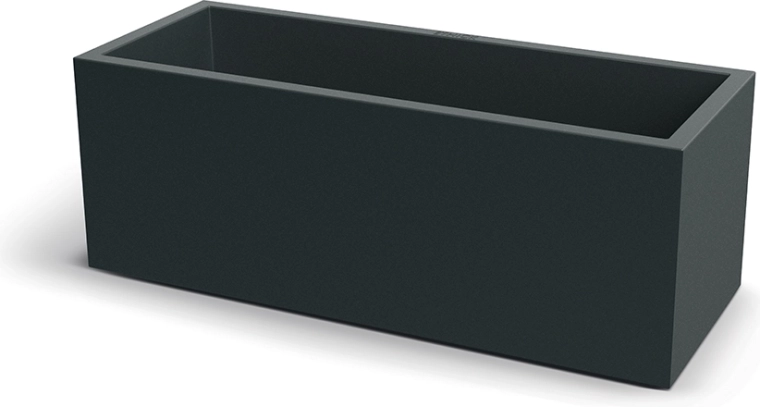Květináč CUBLA CASE 98 cm tmavě šedý