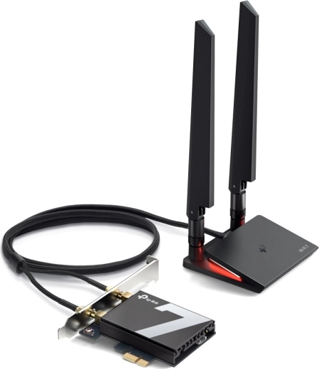 TP-Link Archer TBE550E tri-band Wi‑Fi 7 a Bluetooth 5.4 PCIe adaptér