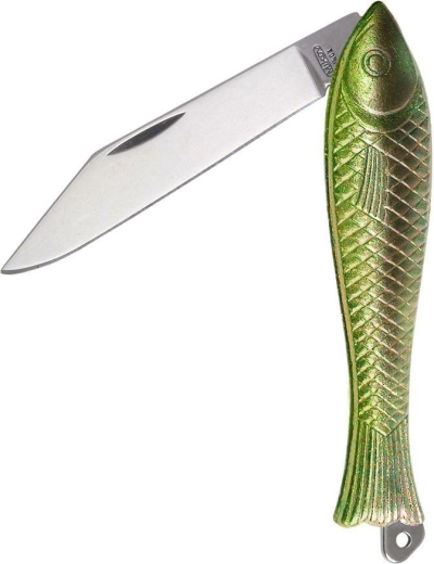 Kapesní nůž Mikov Rybička, zlatá