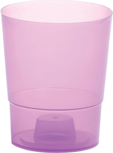 Květináč na orchideje Coubi Orchid 12,5 cm – transparentní fialový