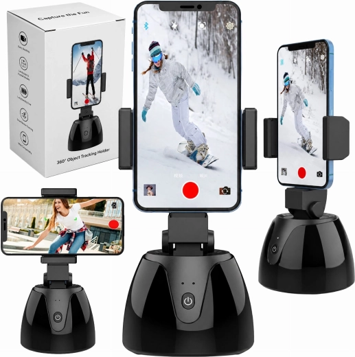 Inteligentní otočný držák na telefon se sledováním pohybu