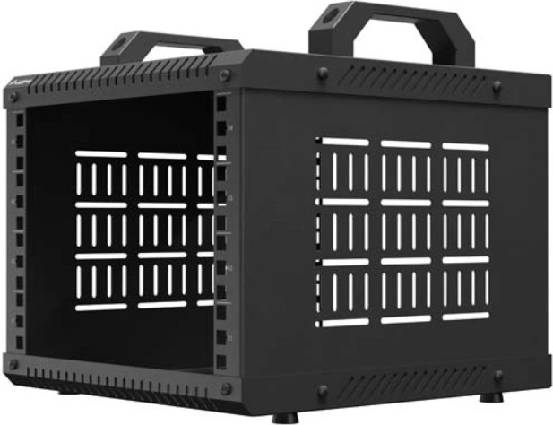 Otevřený rack 10" 4U 280 × 300 mm černý Lanberg - 1 kus