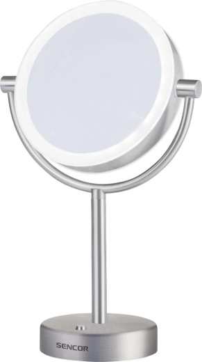 Sencor kosmetické LED zrcátko s 5× zvětšením