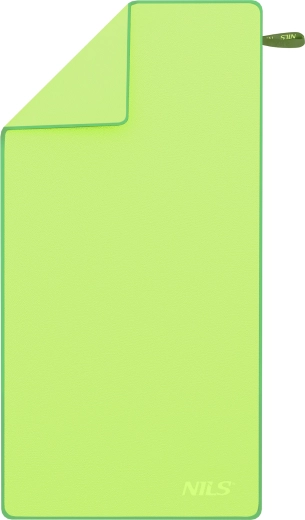 Rychleschnoucí mikrovláknový ručník NILS NCR12 zelený 180 × 100 cm