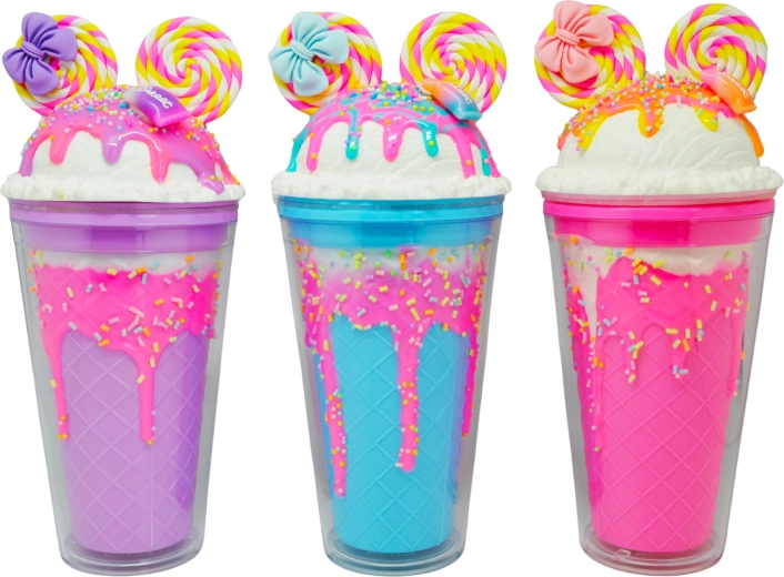 Kelímek s víčkem a brčkem Myška 480 ml