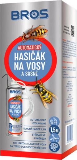 BROS automatický sprej proti vosám a sršňům hasičák 400 ml