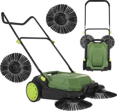 Ruční zametací stroj GARDLOV Nexo 68 cm s nádobou 24 l