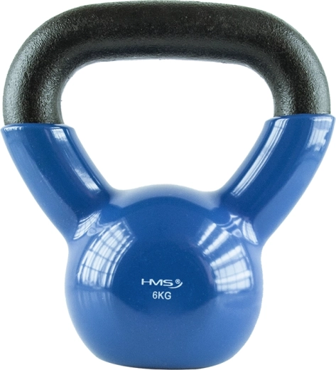 Kettlebell HMS 6 kg s vinylovým potahem