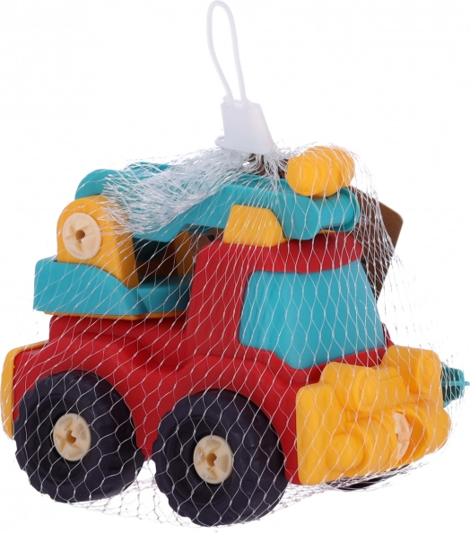 Skládací hasičské auto – edukační stavebnice pro děti