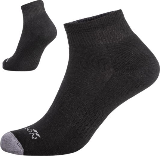 Nízké ponožky PENTAGON Low Cut černé 42–44