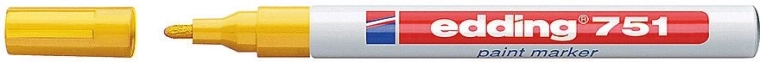 Lakový popisovač Edding 751 žlutý