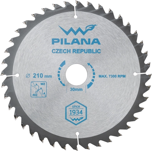 Pilový kotouč PILANA SK 5255 WZ 210 mm, 40 zubů