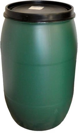 Plastový sud na dešťovou vodu 220 l s víkem