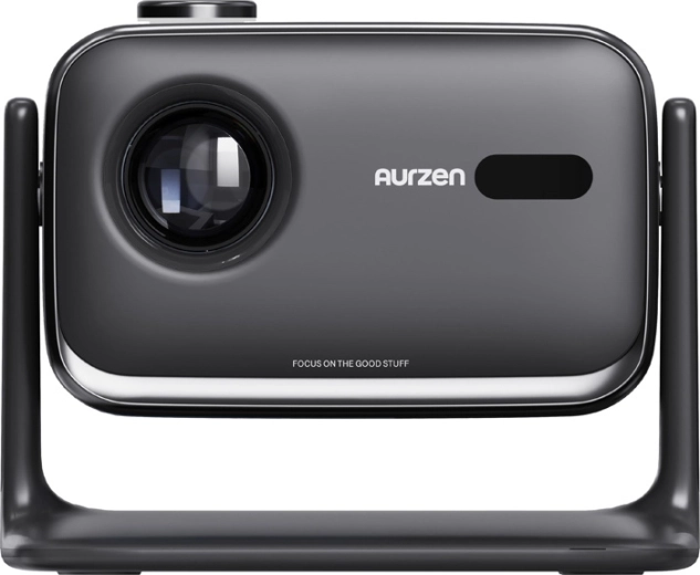 Aurzen Boom Mini černý mini projektor s Google TV