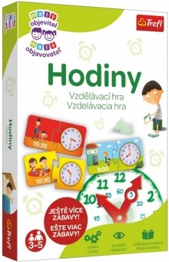 Vzdělávací hra malý objevitel: hodiny