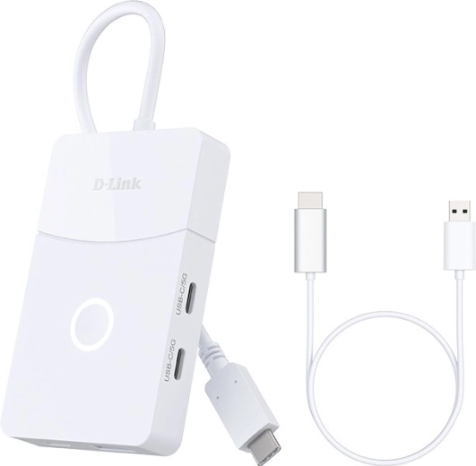 USB-C hub 5 v 1 s bezdrátovým HDMI