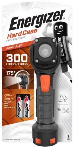 Energizer HardCase Pivot pracovní LED svítilna 2× AA - 1 kus