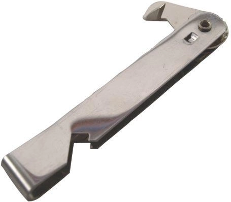 Otvírák na konzervy a korunkové uzávěry Standard, 13 cm, kov