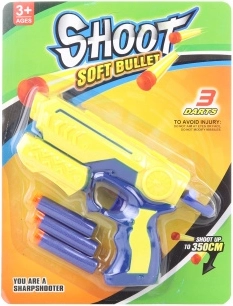 Pistole na pěnové náboje pro děti