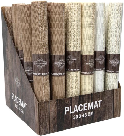 Prostírání 30 × 45 cm z polyesteru, mix barev