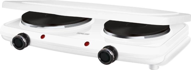 Sencor dvouplotýnkový elektrický vařič s víkem