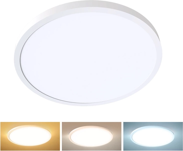 Solight kulaté LED stropní svítidlo 48 W 4800 lm 3CCT UGR<19