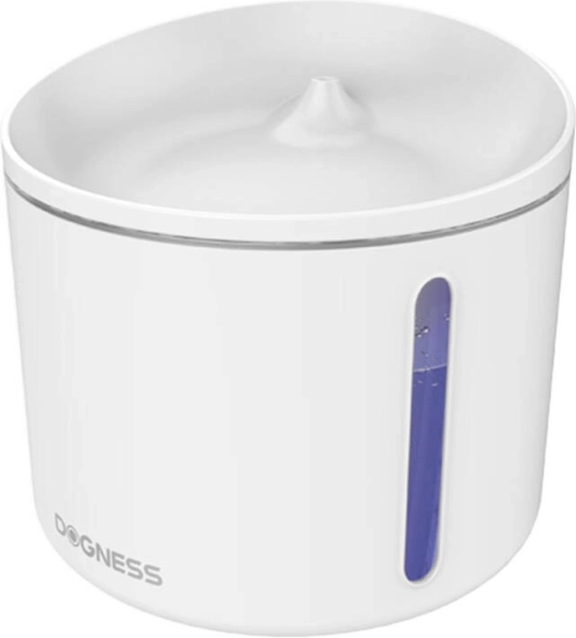 chytrá fontána pro psy a kočky 1 l DOGNESS bílá