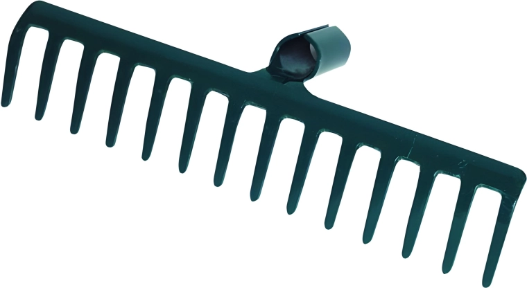 Železné hrábě bez násady, 14 zubů