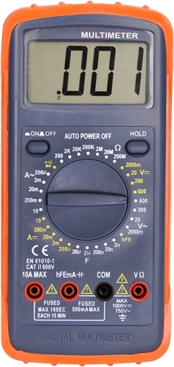Solight digitální multimetr 600 V/10 A - 1 kus