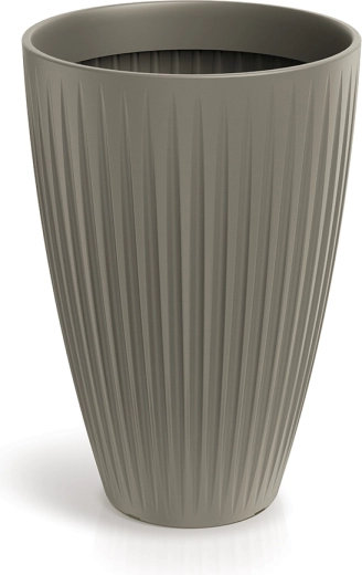 Květináč Latia Round High 40 cm mocca