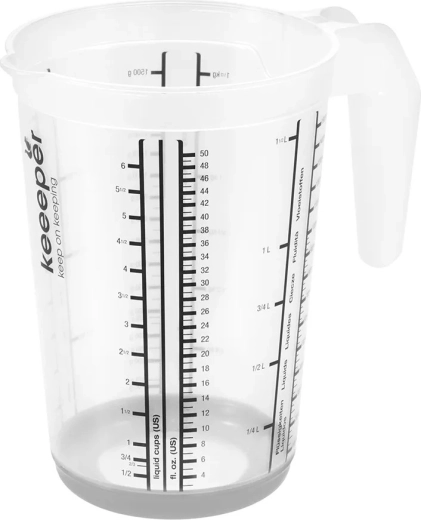 Džbánek s měrkou 1,5 l Nordic Grey