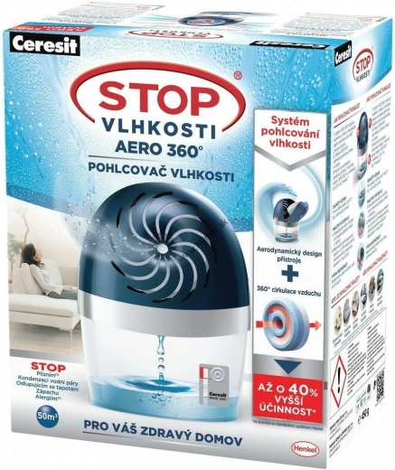 Ceresit Stop vlhkosti AERO 360° přístroj 450 g modrá