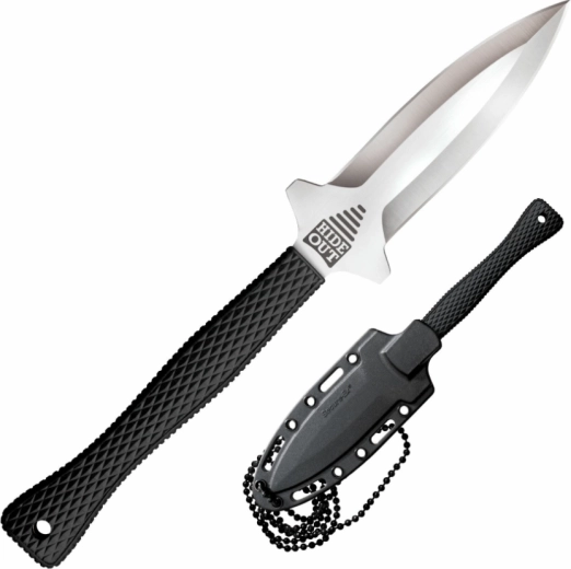 Nůž na krk Cold Steel Hide Out 7,6 cm s pouzdrem Secure-Ex