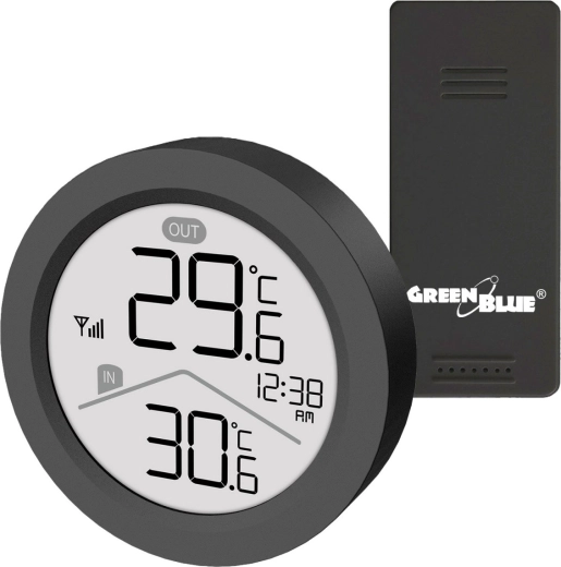 GreenBlue bezdrátová meteostanice s venkovním čidlem GB162B - 1 kus
