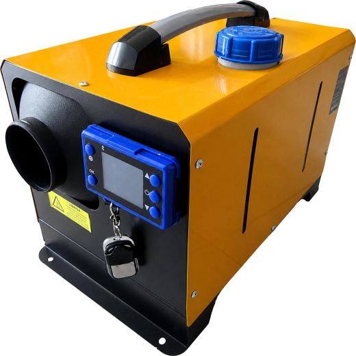Přenosné dieselové teplovzdušné topení ve stylu Webasto 8 kW 12/24 V s Bluetooth