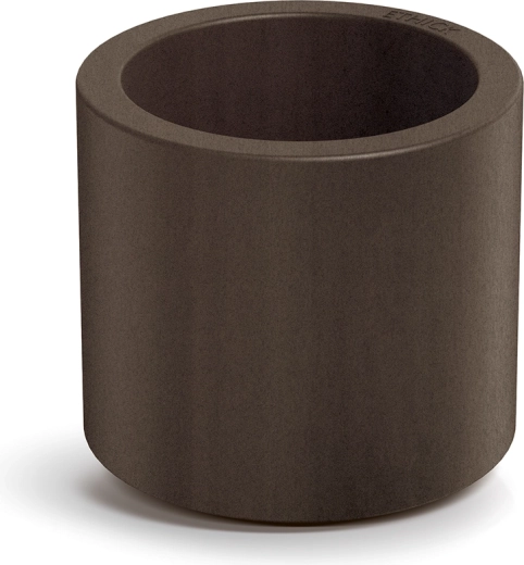 Květináč Tubla Round 47 cm rezavě hnědý