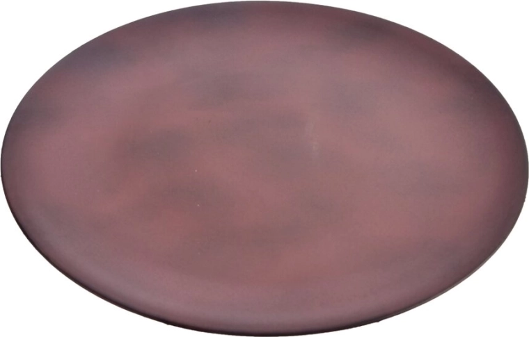Kulatý servírovací tác UH černohnědý 33 cm