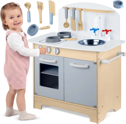 Dřevěná dětská kuchyňka Ricokids