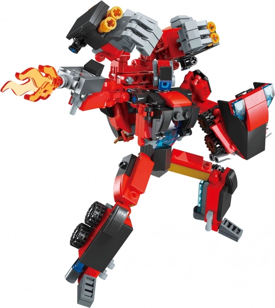 Qman iron fist commander – transformující robot a bojové vozidlo, 333 dílků