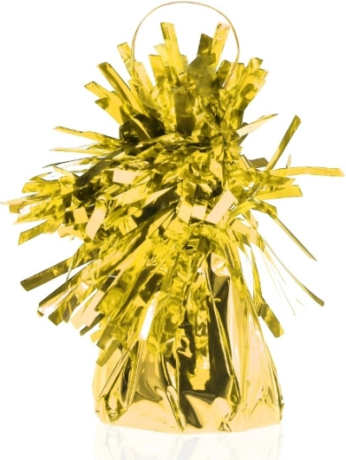 Fóliové závaží na heliové balónky – zlaté