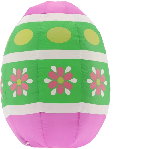 Nafukovací velikonoční vajíčko 90 cm s LED