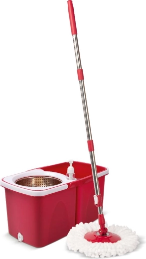 Lamart Clean rotační mop se skládacím vědrem 10 l