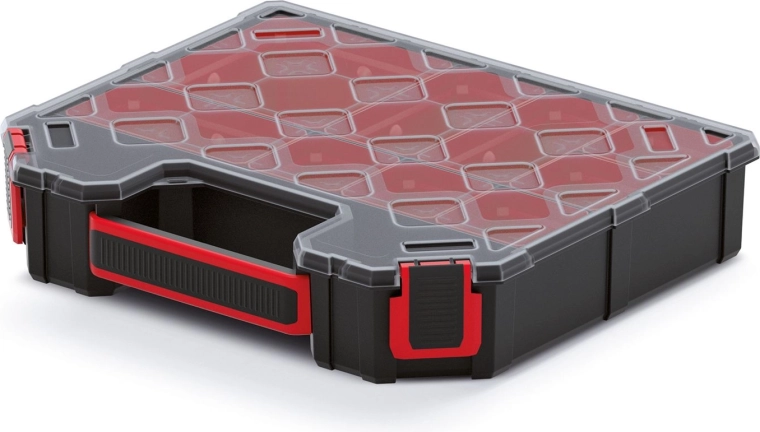 Organizér TAGER s průhledným víkem 284 × 243 × 60 mm